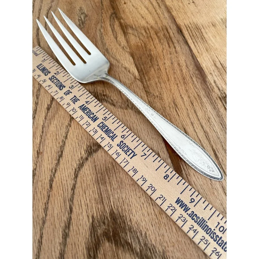 1847 Rodgers Bros Silverplated Cold Meat Fork